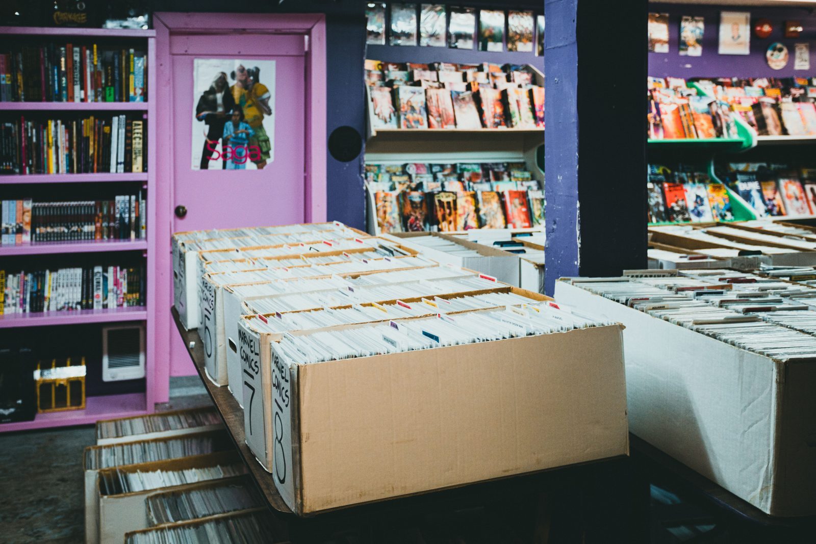 Comic Shelf Pull-Box